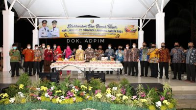 HUT Lampung ke-57, Gubernur Arinal Ajak Bupati/Walikota Tingkatkan Program Pelayanan ke Masyarakat Desa