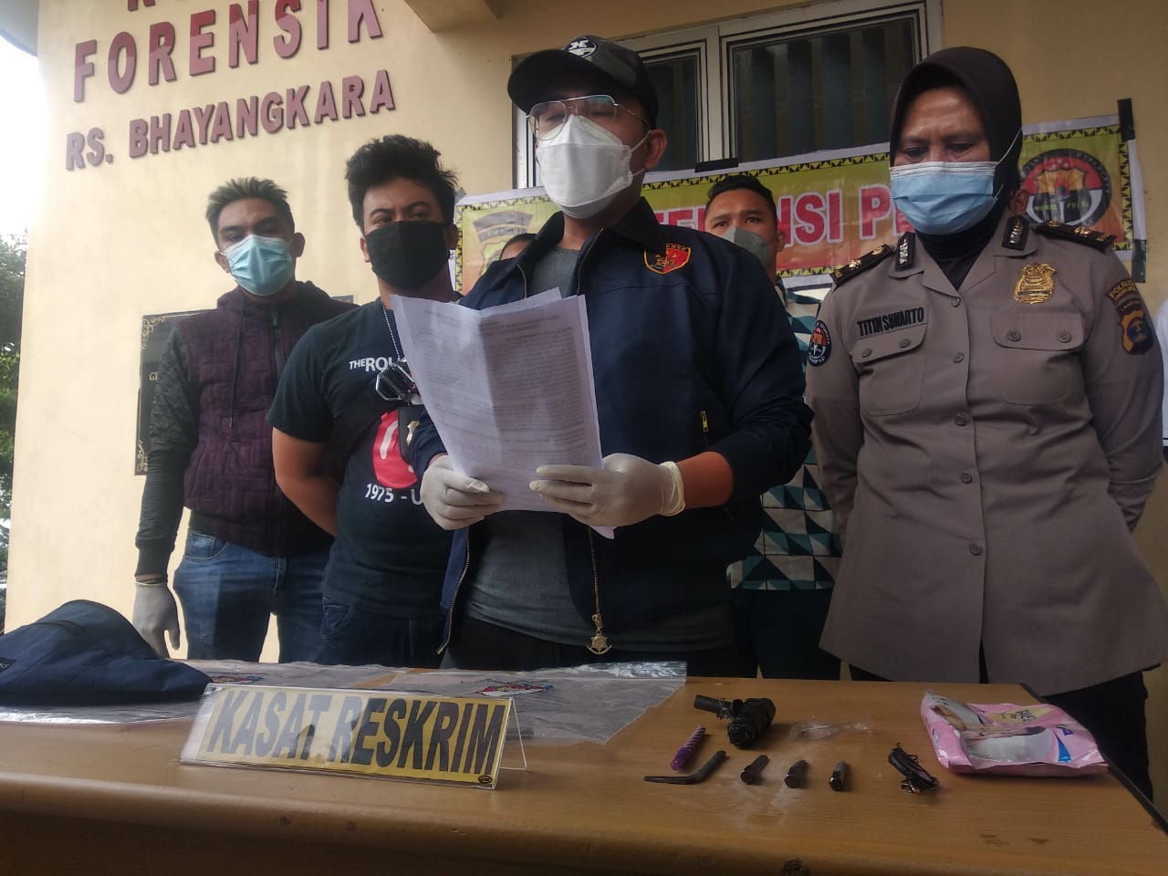 Begal Asal Lampung Timur Tewas Ditembak Polisi di Jalan Pangeran Tirtayasa