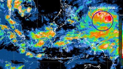 Siklon Tropis Surigae Meningkat 24 Jam ke Depan, 9 Provinsi Diminta Siaga