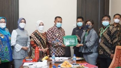 Duta Swasembada Gizi dan ChildFund Silaturahmi dengan Bupati Lampung Selatan