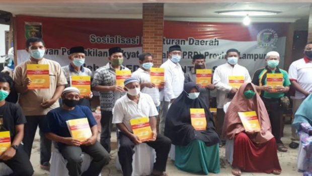 I Gede Jelantik Sosialisasikan Perda AKB di Natar