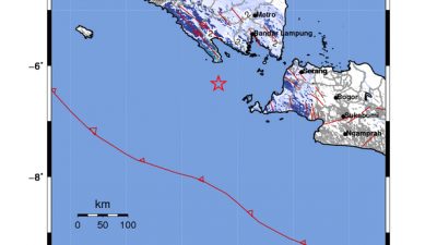 Gempa Bermagnitudo 4,8 Guncang Tanggamus