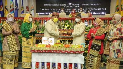 HUT ke-57 Lampung, Gubernur Arinal Ajak Masyarakat Berjuang dan Ukir Sejarah