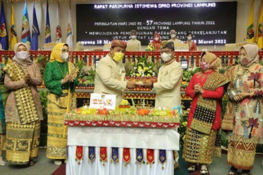 HUT ke-57 Lampung, Gubernur Arinal Ajak Masyarakat Berjuang dan Ukir Sejarah