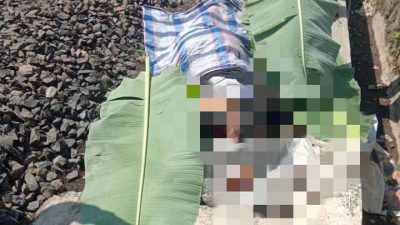 Warga Tanjungaman Lampung Utara Tewas Tersambar Kereta Api