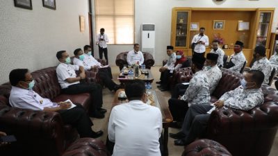 Bupati Nanang Gelar Pertemuan dengan PGSI dan Guru Ngaji Se-Lamsel