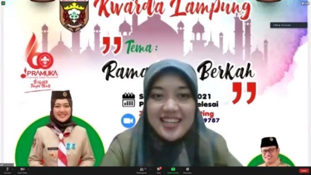 Jalin Silaturahmi di Bulan Ramadhan, Kwarda Pramuka Lampung Gelar Kuliah Ringkas Bertema “Ramadhan Berkah”