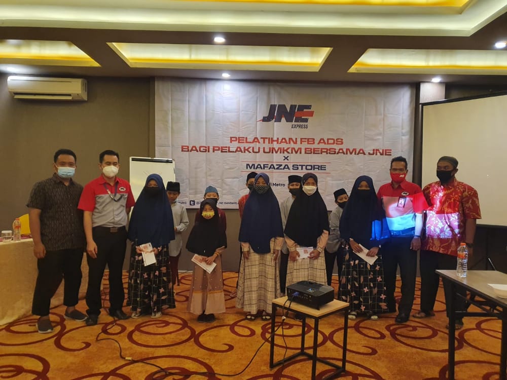 Ajak UMKM Go Digital, JNE Bandarlampung Gelar Pelatihan untuk UMKM