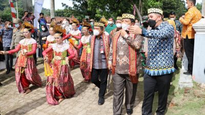 Gubernur Arinal Bersama Jajaran Kemendagri Luncurkan Program Smart Village Provinsi Lampung