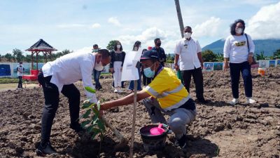 Hari Air Sedunia, Pemkab Lampung Selatan Tanam Pohon di Kebun Edukasi