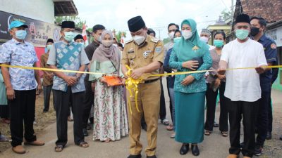 Walikota Metro Buka Pasar Senja Karangrejo