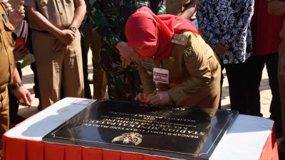 Resmikan Stadion Mini Kalpataru, Ini Pesan Walikota Eva Dwiana