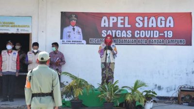 Pemkot Bandarlampung Bentuk Satgas Covid-19 Hingga Tingkat RT