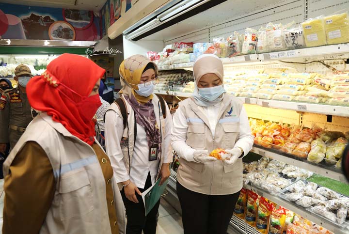Ini Hasil Sidak Makanan Wagub Lampung – BBPOM- Walikota Bandarlampung di Pasar Tugu dan Chandra Super Store