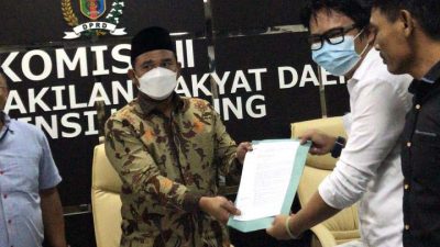 Soal Penambangan dengan Bahan Peledak, Ini Kata Komisi II DPRD Lampung