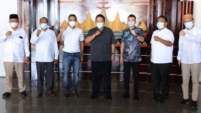 Gubernur Lampung Terima Kunjungan Waketum Kadin Anindya Bakrie
