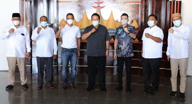 Gubernur Lampung Terima Kunjungan Waketum Kadin Anindya Bakrie