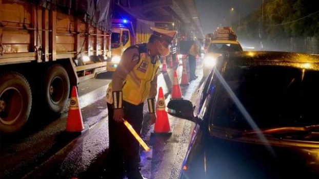 Operasi Ketupat Krakatau 2021, Polda Lampung Putar Balik 57 Kendaraan Pemudik 