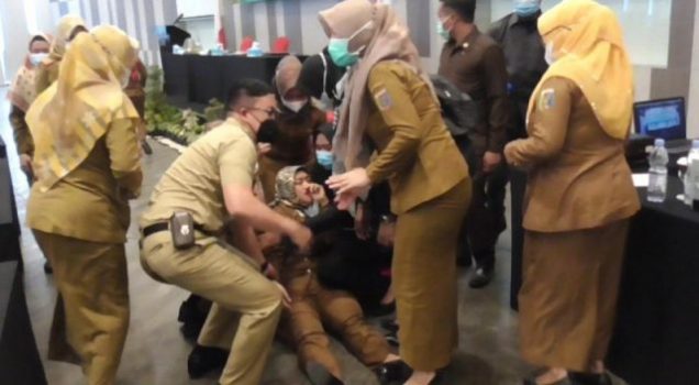 Ini yang Disampaikan Wagub Lampung Chusnunia Chalim Sebelum Pingsan