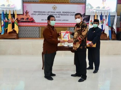 Pemkab Lamteng Raih Opini WTP Tiga Kali Berturut-turut dari BPK