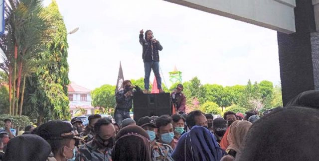 GMBI Desak Bupati Lampura Copot Kades Beringin, Ini Alasannya