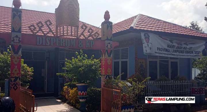 Kantor Disperum dan KP Lampung Utara Lengang Saat Jam Kerja
