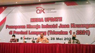 OJK Lampung Jaga Jasa Keuangan Stabil dan Berkontribusi Pulihkan Ekonomi Masyarakat