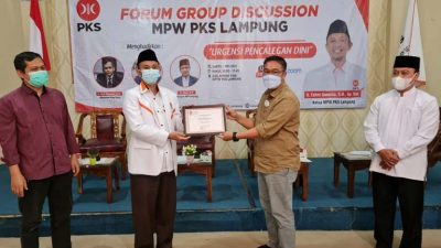 PKS Lampung Gelar FGD Pencalegan Dini