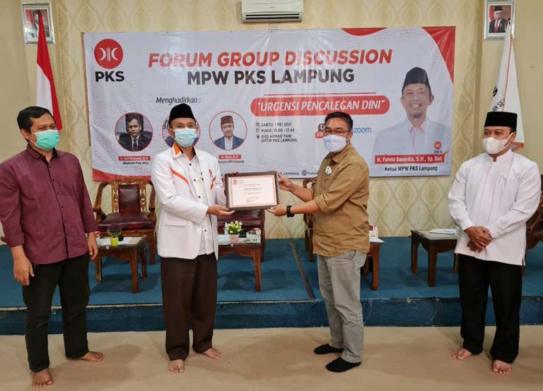 PKS Lampung Gelar FGD Pencalegan Dini