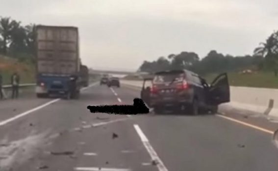 Kecelakaan Maut di Tol Pekanbaru – Dumai, Dua Orang Tewas
