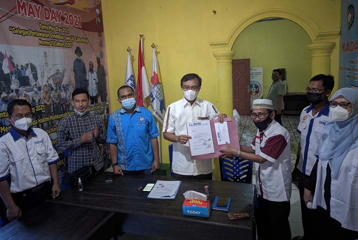 May Day, KSPI Lampung Sampaikan Tiga Tuntutan