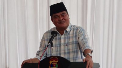Bupati Musa Ahmad Hadiri Peresmian Markas Polsek Bumi Ratu Nuban
