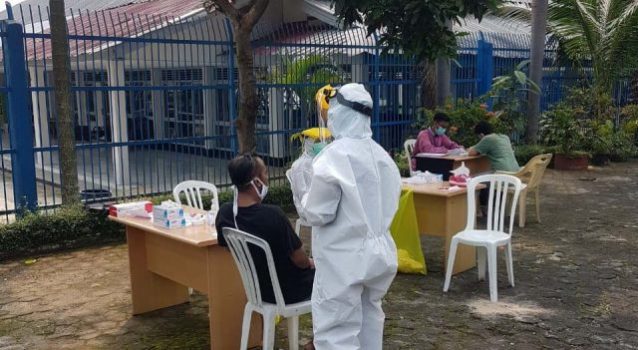 88 Napi Lapas Rajabasa Positif Covid-19