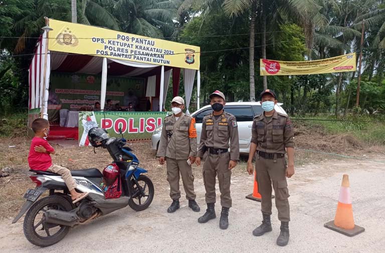 Dinas Pariwisata – Satpol PP Lampung Pantau Tempat Wisata Selama Libur Lebaran 2021