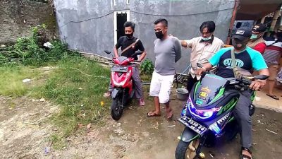 Tempat Penampungan Sepeda Motor Curian di Bandarlampung Digerebek Polisi, Ini Hasilnya