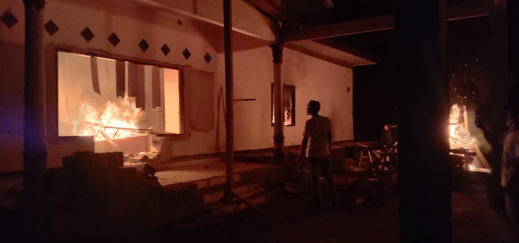 Buntut Pembakaran Polsek Candipuro, 8 Orang Ditangkap