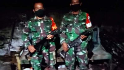 Dua Senjata Api Laras Panjang Diamankan dari Polsek Candipuro yang Dibakar Massa