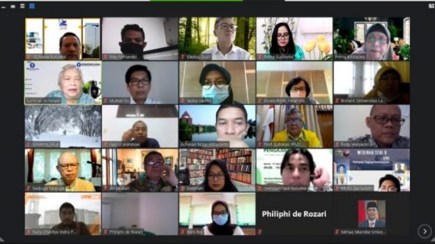 Tingkatkan Kualitas Riset, Unila Ikuti ToT Penulisan Artikel Ilmiah 2021