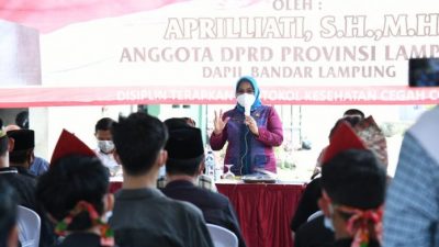 Apriliati Ajak Warga Bandarlampung Amalkan Pancasila