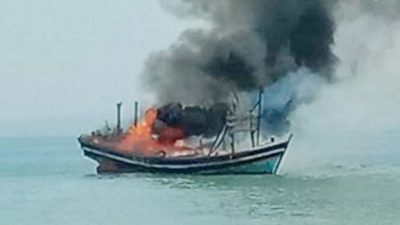 Soal Pembakaran Kapal di Perairan Tanggamus, Ini Kata Polda Lampung