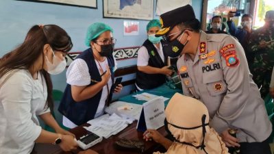 Kapolda Sumut Minta Percepat Pemberian Vaksin untuk Personel Polri