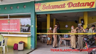 Soal Penyegelan Rumah Makan dan Kafe di Bandarlampung, Ini Kata Para Pengelola