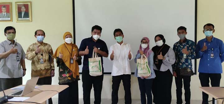 Program Studi Teknologi Pangan Itera Pererat Kerjasama dengan B2TP-BPPT