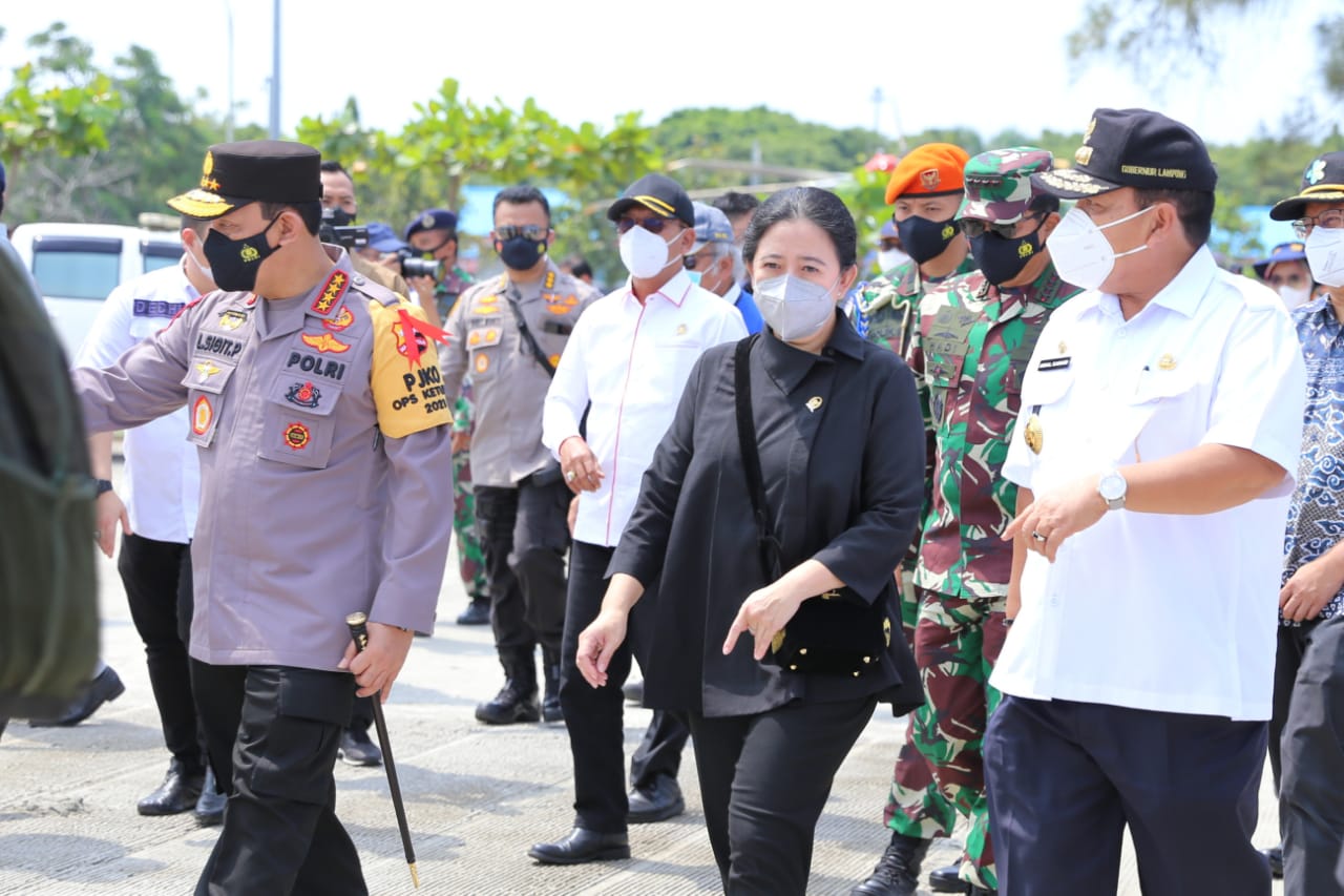 Ketua DPR-Kapolri Cek Kesiapan Pelabuhan Bakauheni Hadapi Arus Mudik Idul Fitri, Ini Kata Gubernur Lampung