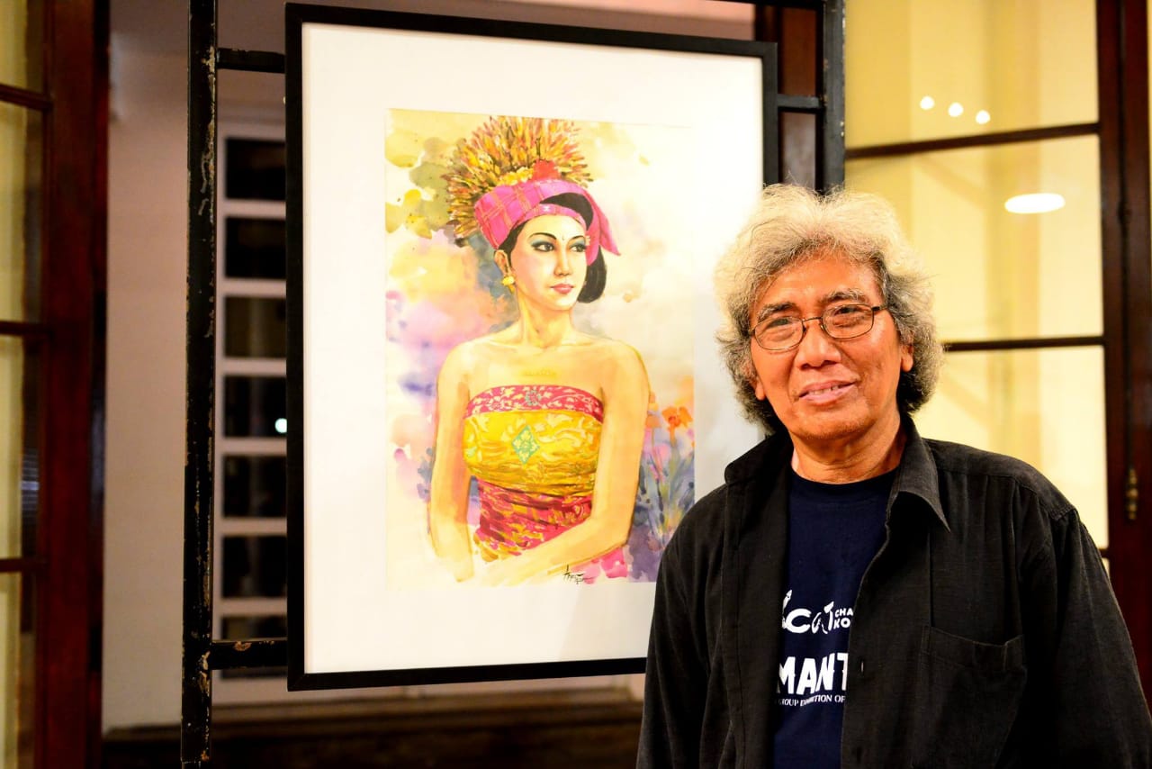 Aryo Sunaryo Taja Pameran “Sketsa Plus”