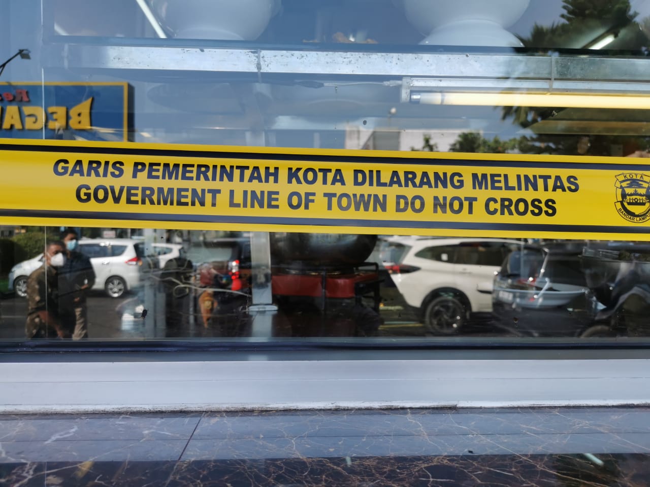 Kedai Bakso Sony dan Geprek Bensu di Bandarlampung Disegel, Ini Alasannya