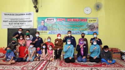 Ketua TP PKK Lampung Salurkan Bantuan Sembako untuk Anak Berkebutuhan Khusus