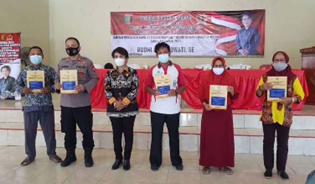 Budhi Condrowati Ajak Masyarakat Mesuji Perketat Protokol Kesehatan