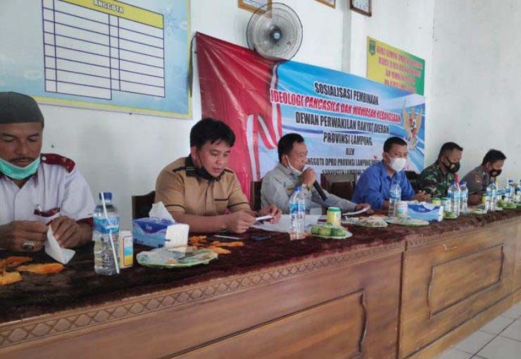 Fadil Ibrahim Ajak Masyarakat Lamteng Merawat dan Mengamalkan Nilai-Nilai Pancasila