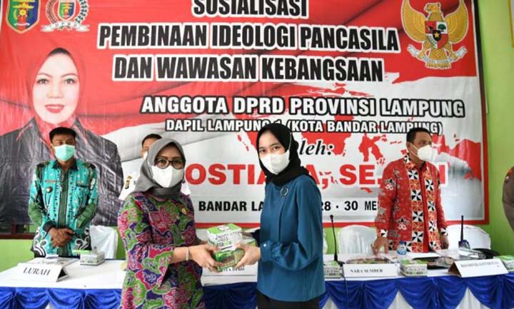 Kostiana Ajak Pemuda Bandarlampung Amalkan Nilai-nilai Pancasila